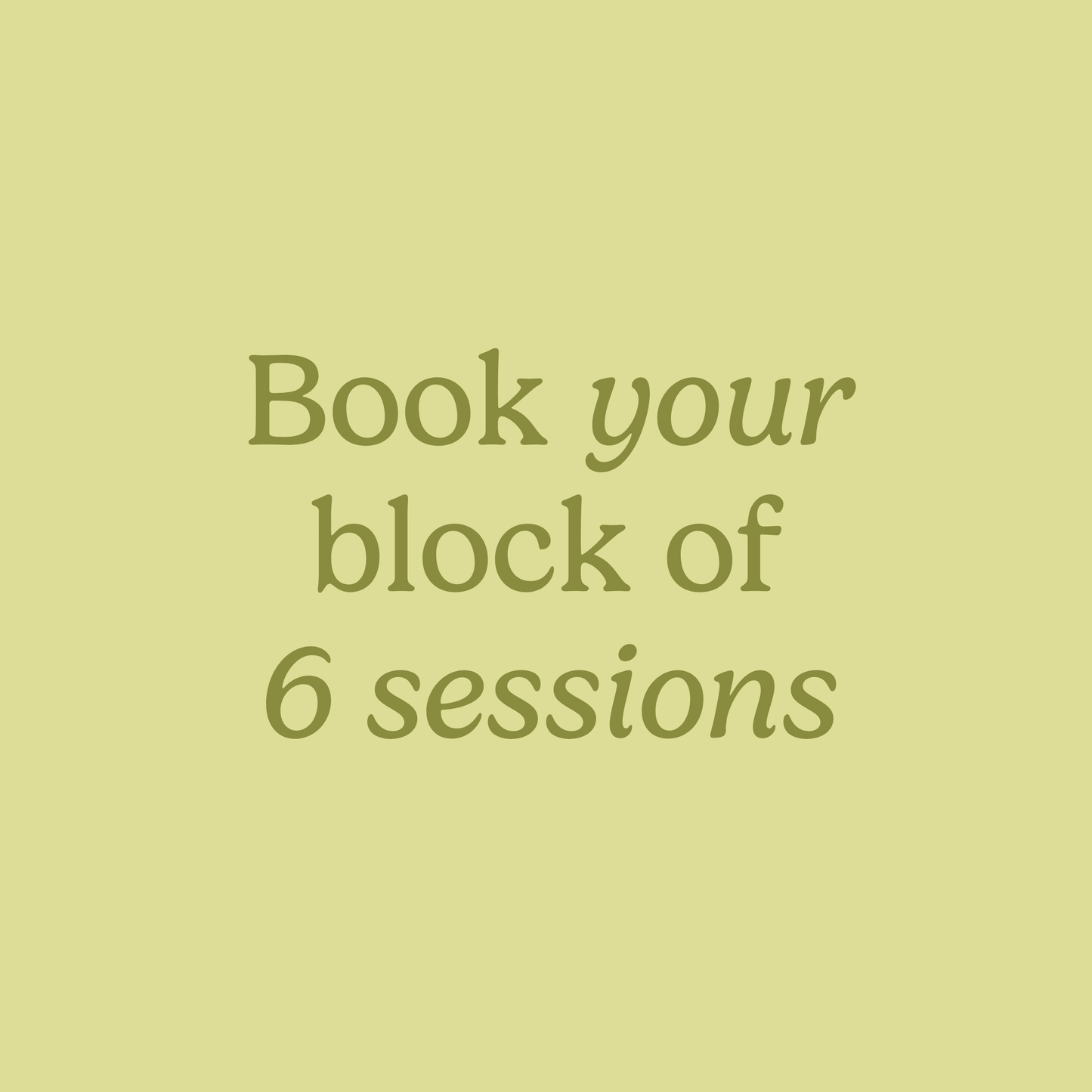 Kind Chaos 6 Week Programme