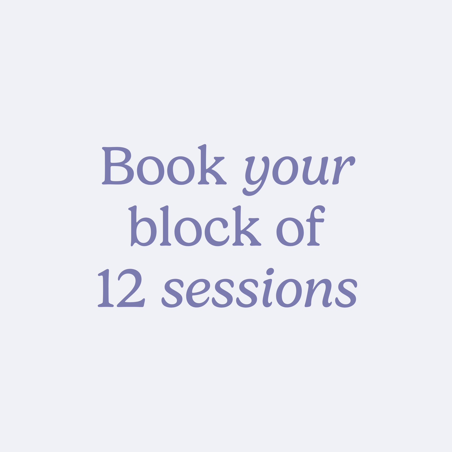 Kind Chaos 12 Week Programme